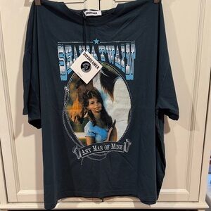 Daydreamer Black and Blue Graphic Tee